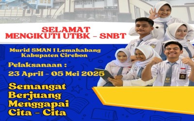 Selamat Mengikuti UTBK-SNBT Siswa Siswi Smansala